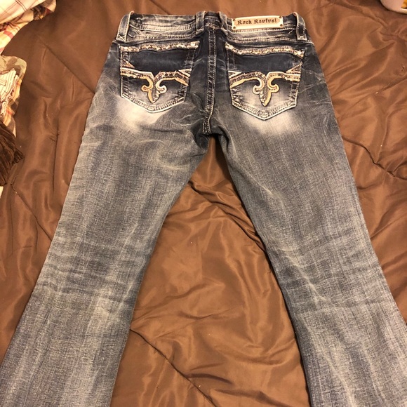 Brand new never worn rock revival boot cut jeans - Picture 1 of 4